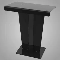 Classic Concepts 30x22 inch Black Acrylic Podium Stand for Conference &a; Seminar, CCP061-image-81