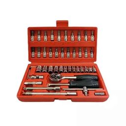 B K Jagan &a; Co 46 Pcs 1/4 inch Spanner Socket Set-35