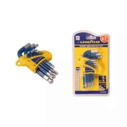 goodyear Good Year GY10475 9 Pcs Short &a; Long Arm Hex Key Set-picture-31