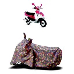 Winted Polyester UV &a; Water Resistant Scooty Body Cover for TVS Pept Plus, WIN-P-012-image-75