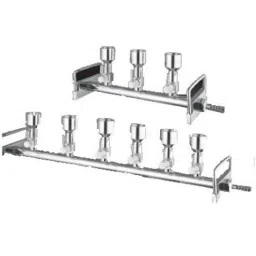 Axiva Stainless Steel Spare 6 Place Manifold, MPSS/6S-19