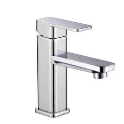 ZAP Brass Chrome Finish Single Hole Bathroom Faucet Tap-image-23