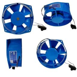 NG WELD 30W 6 inch 3 Phase Metal Blue Axial Flow Fan for Welding Machine, 150FZY-D-0