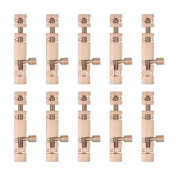 Atom 4 inch Aluminium Rose Gold Finish Heavy Duty Joint-Less Tower Bolt, TB002-RG-04 inch-110 (Pack of 10)-21