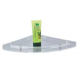 Kamal 12 Inch PVC Acrylic Corner Shelf, ACC-1177-image-51