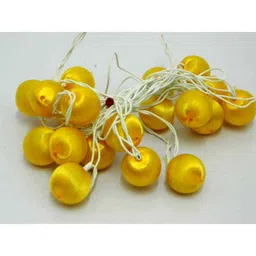 Tucasa Golden Ball String Light, DW-140 (Pack of 2)-37