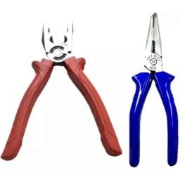 Sky Blue 2 Pcs 7.8 inch Lineman Plier Combo, SBE_PLIER_COMBO_MOD_01065-picture-22