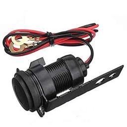 Motoway Motorcycle Bike Mobile Phone USB Charger Power Adapter 12V Waterproof for Royal Enfield Super Thunderbird-27