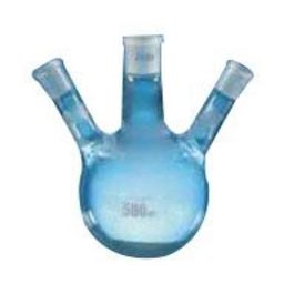 Borosil 250ml 3 Neck Angular Round Bottom Flask, 4383A21-15