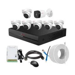 CP Plus 2.4MP Indoor &a; Outdoor CCTV Combo Kit with 8Ch DVR, 1 Bullet 6 Dome Camera, 8Ch SMPS, 70m Copper Cable &a; Connectors-picture-28