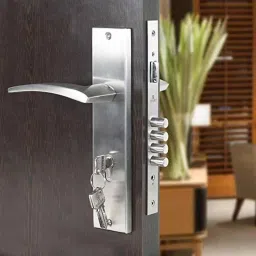 Voltizi Colt 10 inch Stainless Steel 304 Antique Finish CY Plate Mortise Door Lock Handle Set with One Side Key-picture-18