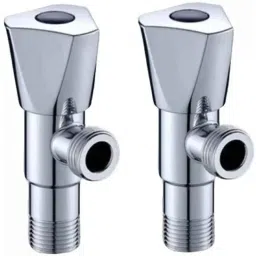Fastgear Brass Chrome Finish Triangle Angle Wall (Pack of 2)-image-22
