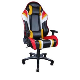 Sunview PU Leather Multicolor Gaming Chair with Neck &a; Back Comfort-48
