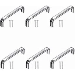 Galaxy 8 inch Stainless Steel Silver Cabinet Handle, (Pack of 6)-image-80