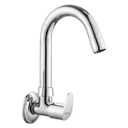 Ruhe Vela Brass Chrome Finish Sink Cock with 12 inch Round Swivel Spout, 11-0712-RS-picture-37