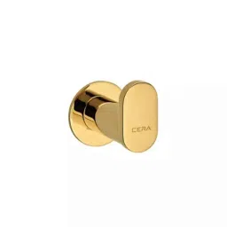 Cera Curve Brass French Gold Wall Mount Robe Hook, F5011108FG-image-19
