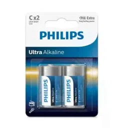 Philips LR14E2B/97 1.5V Ultra Alkaline C Cell Battery, (Pack of 2)-picture-42