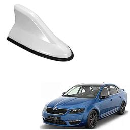 Auto Pearl ABS White Universal Replacement Shark Fin Car Roof Antenna For Skoda Octavia-image-84