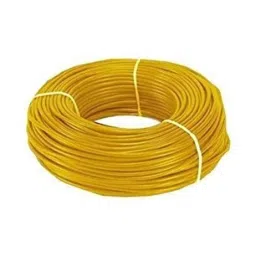 Finolex 1 Sqmm Single Core Yellow FR Copper PVC Insulated House Wire, Length: 90 m-image-58
