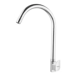 Ruhe Pristine Brass Chrome Finish Swan Neck Faucet with 20 inch Round Swivel Spout, 11-0213-RL-picture-5