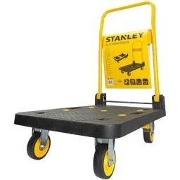 Stanley 150kg Polypropylene Black &a; Yellow Portable Foldable Platform Trolley, SXWTC-PC508-image-51