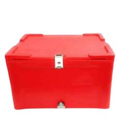 Nilkamal 100 Litre Food Grade Polyethylene Red Ice Box with Vending Lid, RIC100LTRVL-image-73