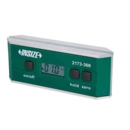 Insize 0-360 deg 0.1 deg Digital Level &a; Protractor, 2173-360 (Pack of 2)-36