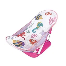 Safe-O-Kid Pink Washable Soft Mesh Aqua Print Baby Bather for 0-12 Months Baby, Size: L, SOK9BATH09-image-76