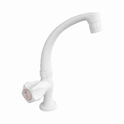APL Apollo Continental PTMP White Long Neck Pillar Cock, TP271-picture-1