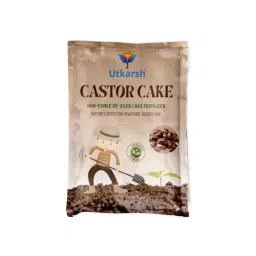 Utkarsh 4.4kg Castor Cake Non-Edible DE Oiled Cake Fertilizer-image-20