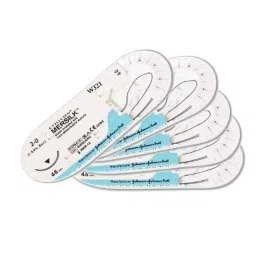 Ethicon NW5021 12 Pcs 8-0 Silver Virgin Silk Non-Absorbable Suture Box, Size: 6 mm-picture-29