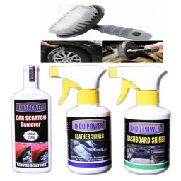 Indopower Ff1013 Dashboard Shiner Gun, Scratch Remover, Leather Shiner Gun, All Tyre Cleaning Brush Kit, AHh1016-image-61