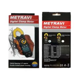 Metravi Digital AC 400A Clamp Meter, DT-225 image 4