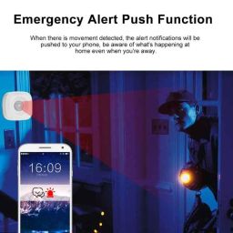 AUSHA Smart Motion Sensor with PIR Motion Detector Alert for Wireless Home Security System image 3