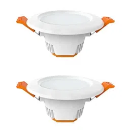 Fybros F-Eco 6W Polycarbonate Natural White Round LED Ceiling Light, FLS5850B (Pack of 2)-image-13