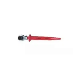 De Neers Red Insulated Ratcheting Gear Socket Wrench, 17x19mm-picture-8