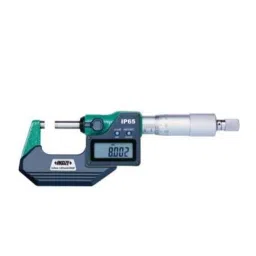 Insize Metric Digital Outside Micrometer, IP54, Range: 125-150 mm, 3108-150A-35