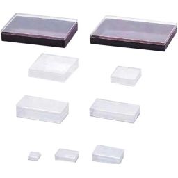 Lab Plus Styrene Square Case Polystyrene Transparent, LP-10164 (Pack of 10)-picture-26