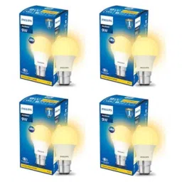 Philips Ace Saver 9W B22D Yellow LED Bulb (Pack of 4)-39