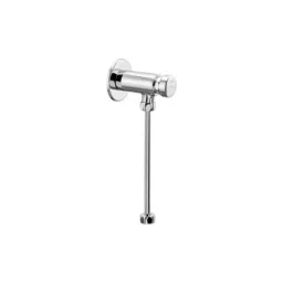Cera Aquamatic Metal Silver Chrome Plating Self Closing Pressmatic Angle Cock with Wall Flange &a; Pipe, F9020203-picture-23