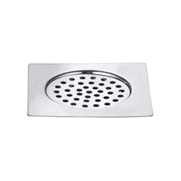Oleanna 5x5 inch Stainless Steel Silver Chrome Finish Square Floor Drain Cover (Pack of 5)-picture-9