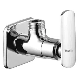 Mysis M-SD-02 Speed Brass Chrome Finish Angle Valve with Wall Flange-image-52