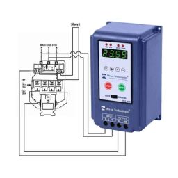 Mivan Technologies RTC 300 HD 40A Digital Time Switch for Three Phase Motor with 16 Settings On &a; Off Time image 2