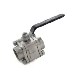 Zoloto 50mm Stainless Steel Class-150 Screwed Three Piece Design Ball Valve, 1080A-image-37