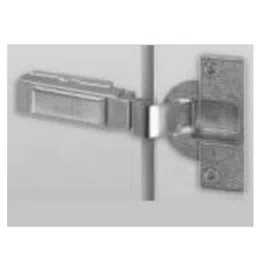 Hettich 2 Pcs 16-43mm Auto Closing Conclead Intermat 9935 Hinge Set with Mounting Plate, 9242883-picture-1
