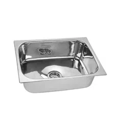 Rigwell Lifetime 21x18x8 inch Hi Gloss Stainless Steel Single Bowl Kitchen Sink-image-86
