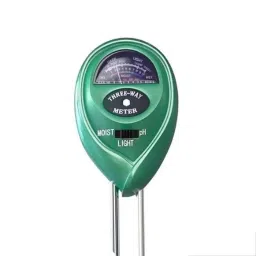 Rashmi Traders 3 Way ABS Green Soil Testing Ph Meter with Light Sensor, 473 image 4