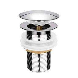 Elegant Casa 5 inch Brass &a; Stainless Steel Popup for Wash Basin Waste Coupling with Full Thread-image-24