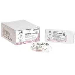 Ethicon NW2762 Vicryl Rapide 2-0 Undyed Braided Suture, Size: 90cm (Pack of 12)-image-55