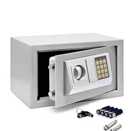 Gobbler GS200L Light Grey 12L Digital Electronic Safe Metal Locker Box with Double Deadlock-3